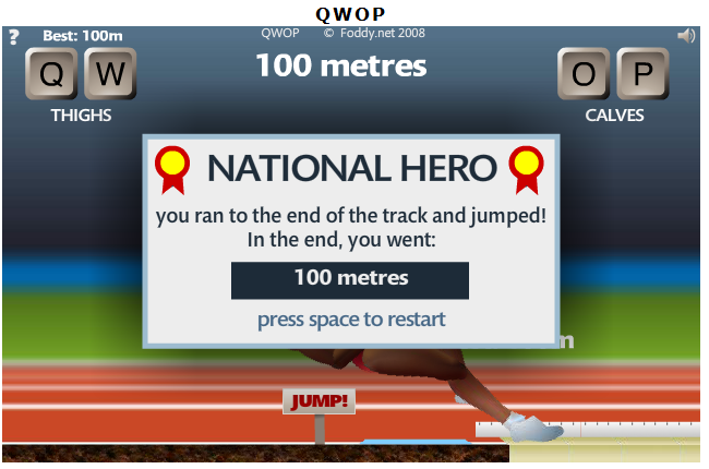 End of QWOP