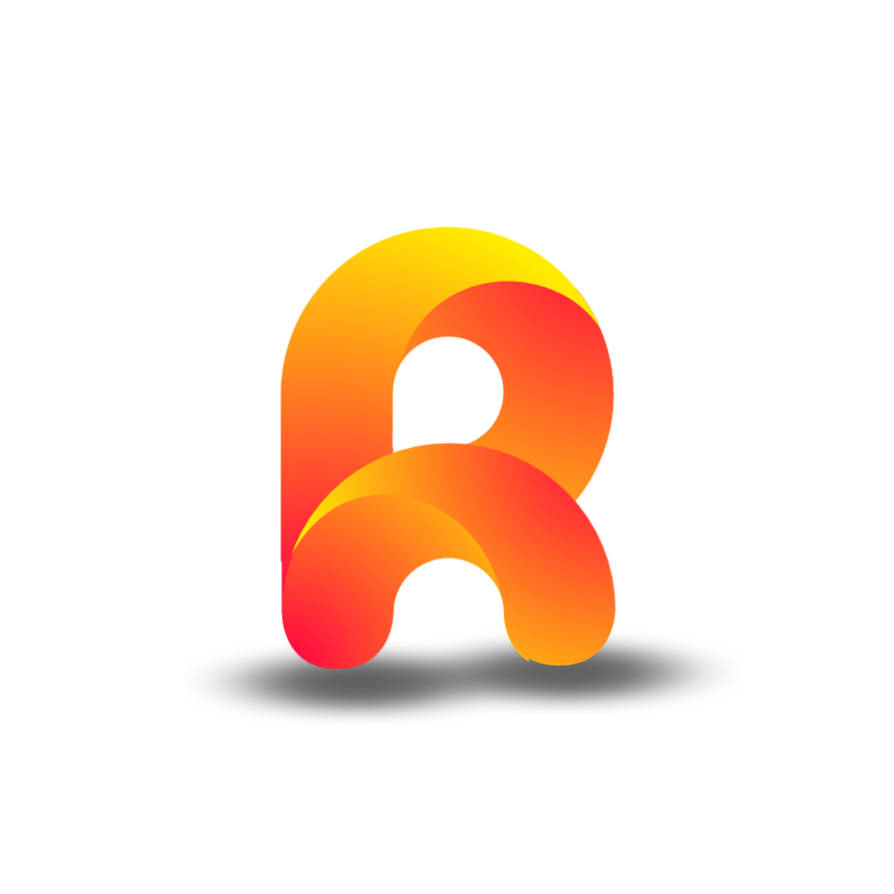 R Letter Gradient Logo Design. AtoZ official. by rahatislam11 on DeviantArt