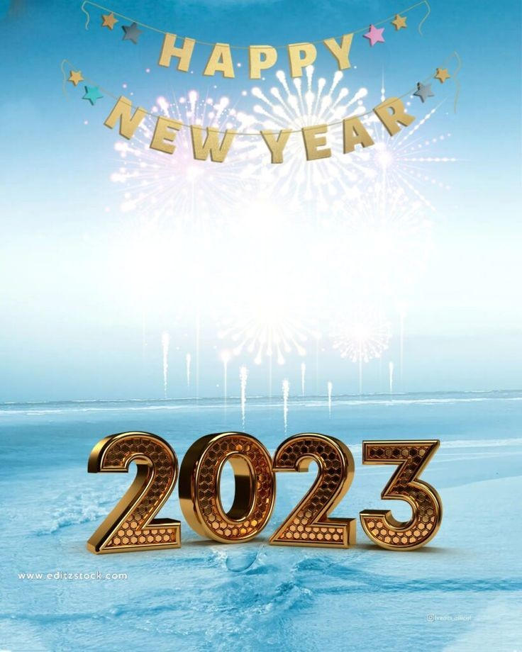 Happy New Year editing background 2023. Background by rahatislam11 on  DeviantArt