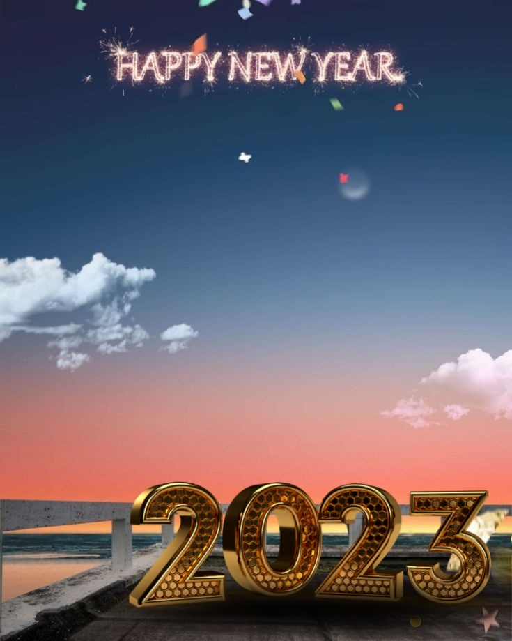 Happy New Year 2023 Editing Background PicsArt. by rahatislam11 on  DeviantArt