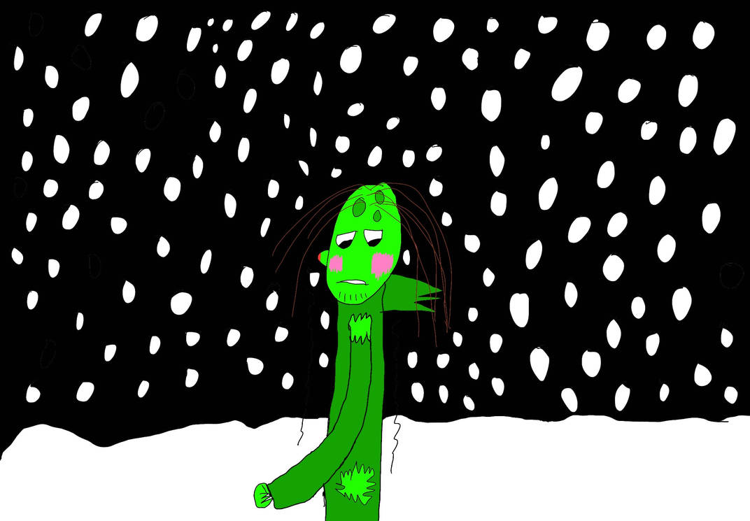 Shivering in the Cold by supersader9 on DeviantArt