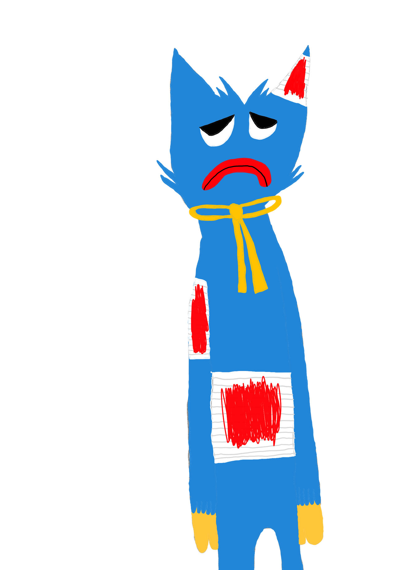 Injured Huggy Wuggy By Supersader9 On DeviantArt injured-huggy-wuggy-by-supersader9-on-deviantart