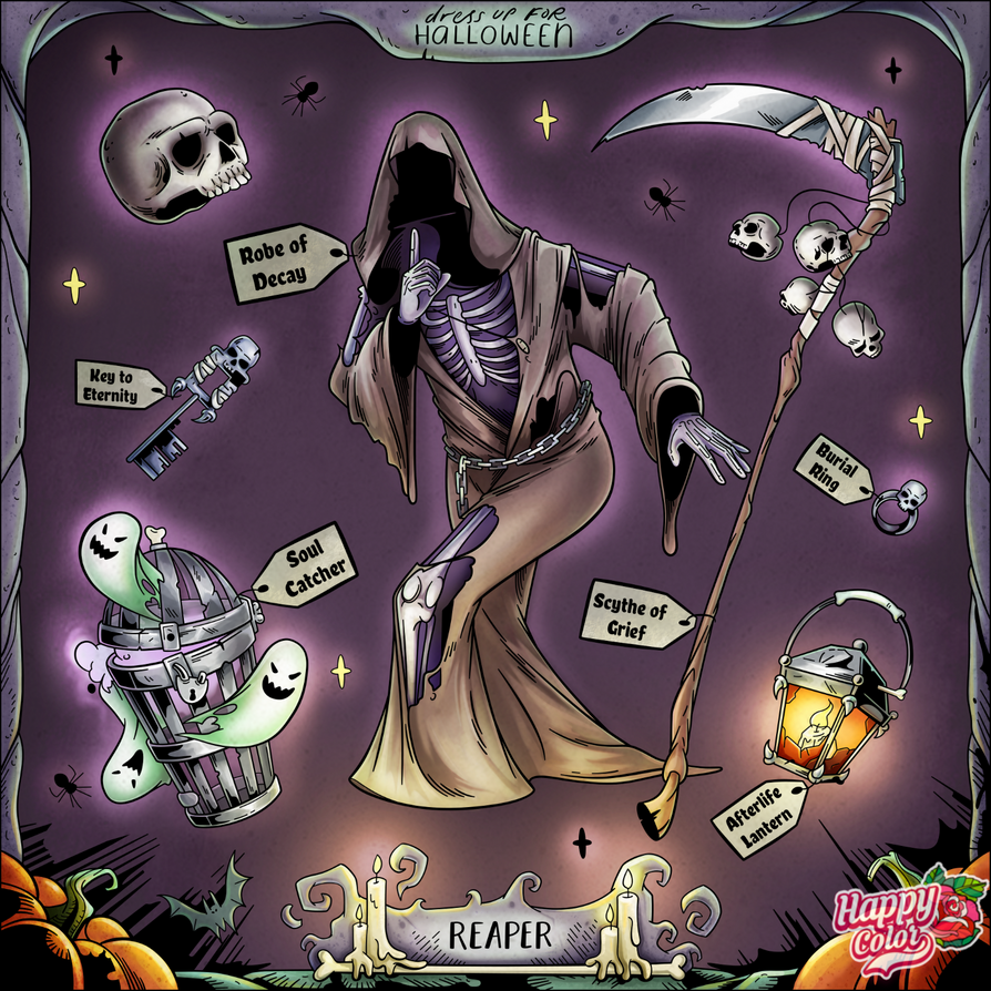 Reaper Er Halloween Inspiration: Reaper by supersader9 on DeviantArt