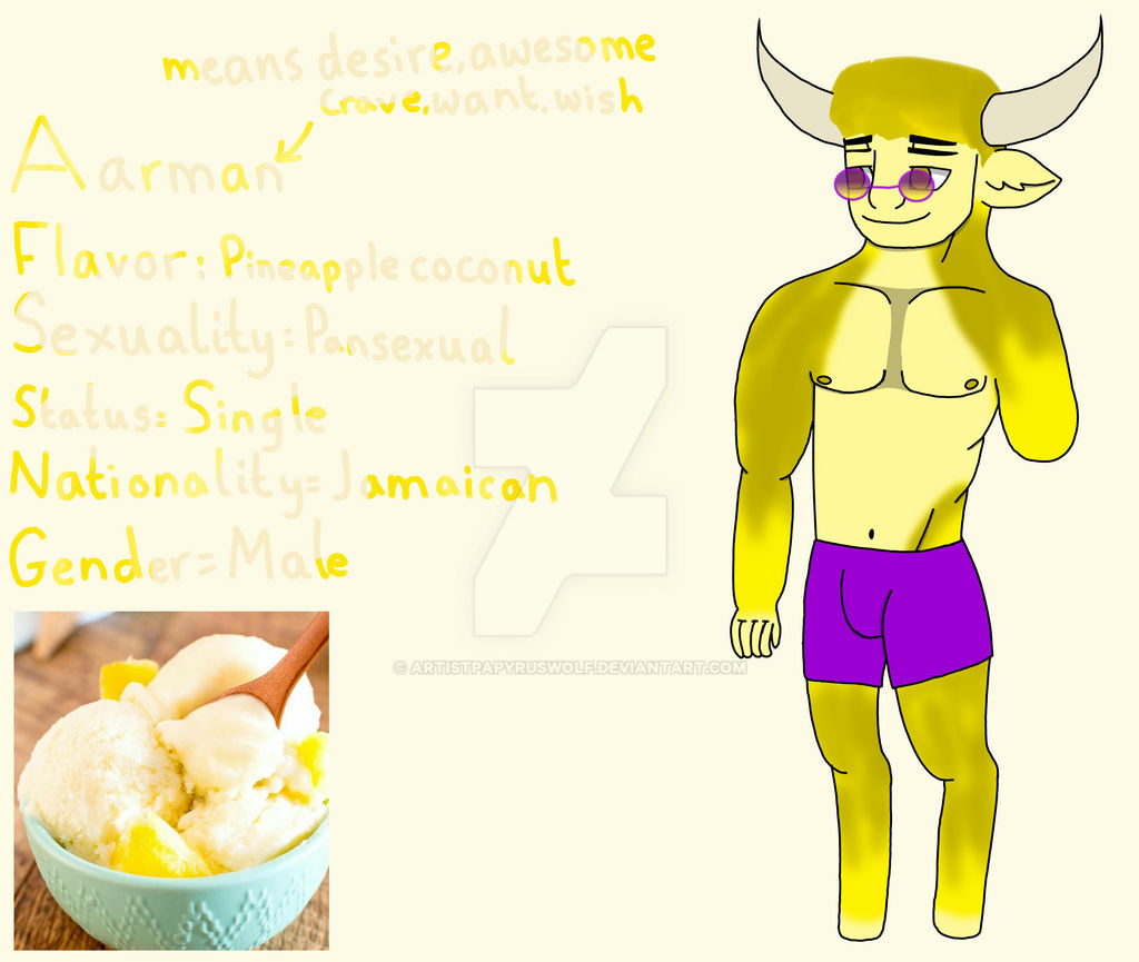 Aaron reference by ArtistPapyrusWolf on DeviantArt