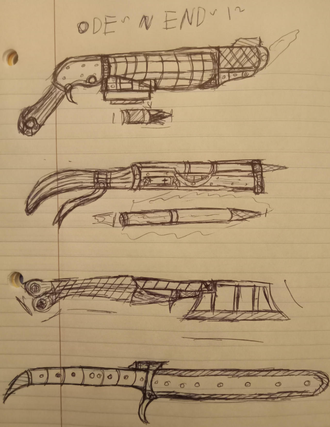 odes n ends set12(DND weapon ideas sheet)test art) by cardmancer on ...