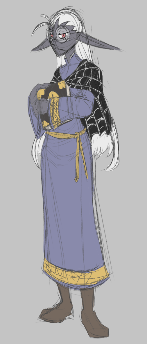 DnD: Drow Wizard by treetune on DeviantArt