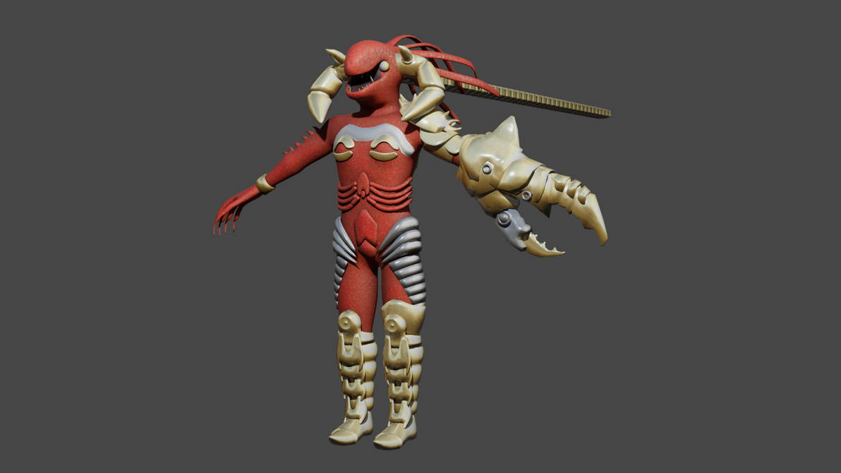 Scorpina Monster 3D Models - Power Rangers by grant858 on DeviantArt