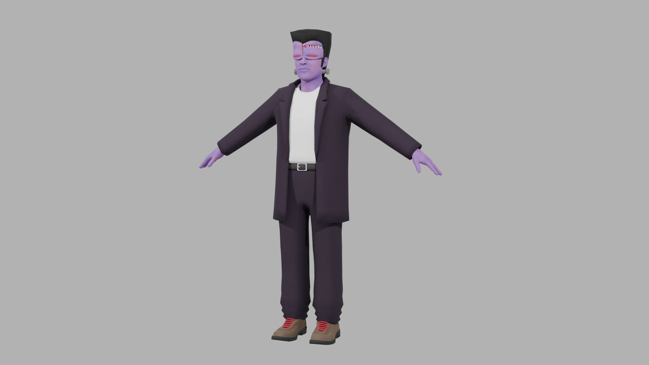 Frankenstein Monster 3D Models - Power Rangers by grant858 on DeviantArt