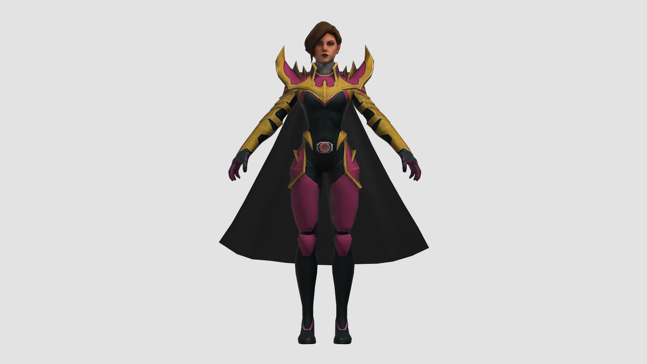 Slayer Queen (Rigged) 3D Model - Power Rangers by grant858 on DeviantArt