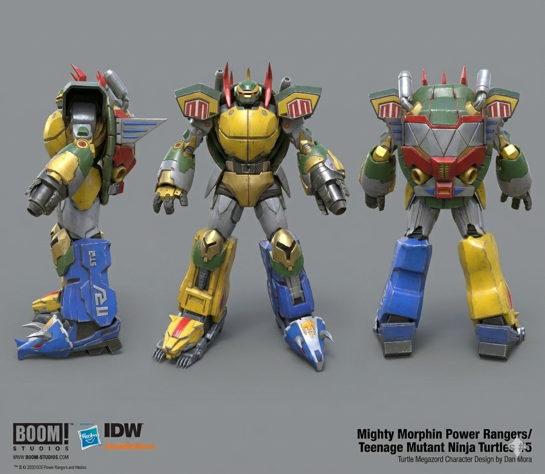 Turtle Ox Ranger Turtle Megazord Power Rangers by grant858 on DeviantArt