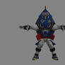 Louie Kaboom 3D Model Power Rangers