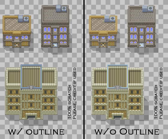 Rustboro City Tileset by SailorVicious on DeviantArt