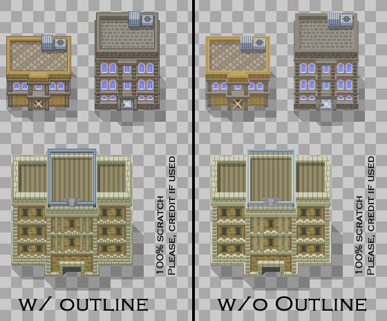 Rustboro City Tileset