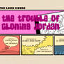 The Trouble Of Cloning Jordan Title Card