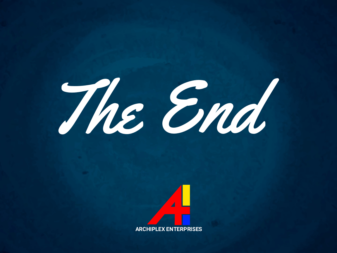 MGM Cartoon The End Closing Title