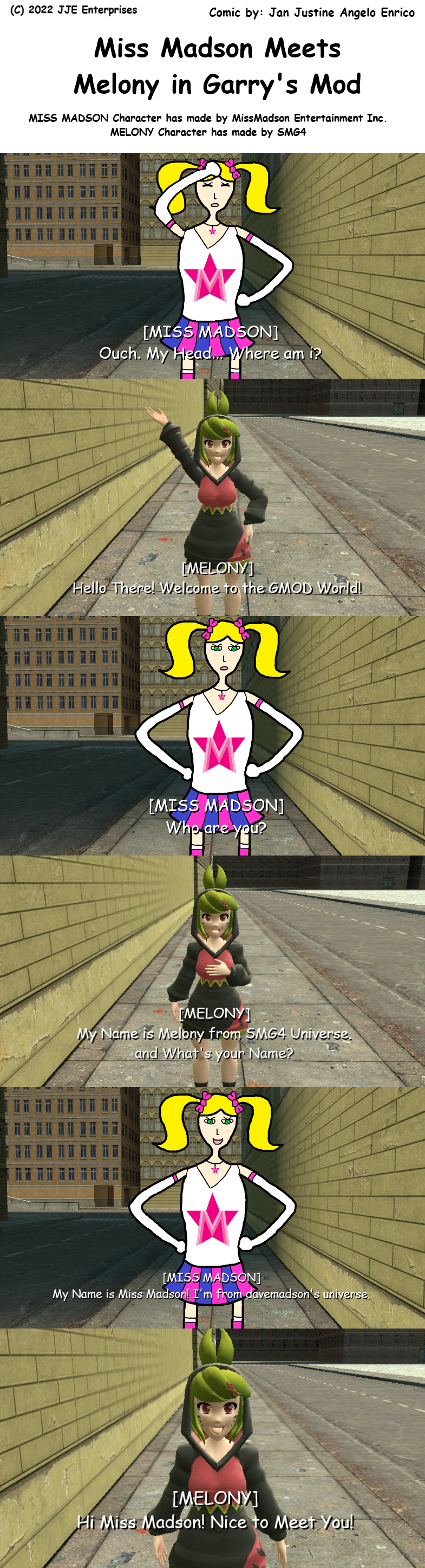 Miss Madson Meets Melony in Garry's Mod