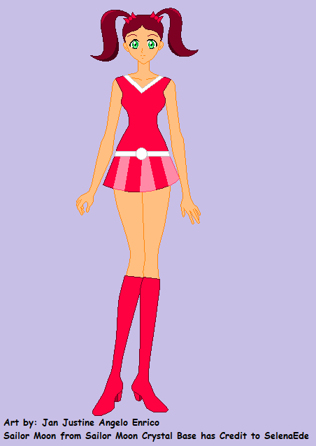 Stephanie Silvestro in Sailor Moon Crystal Style