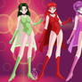 The Leotard Superhero Girls in S.S.M.
