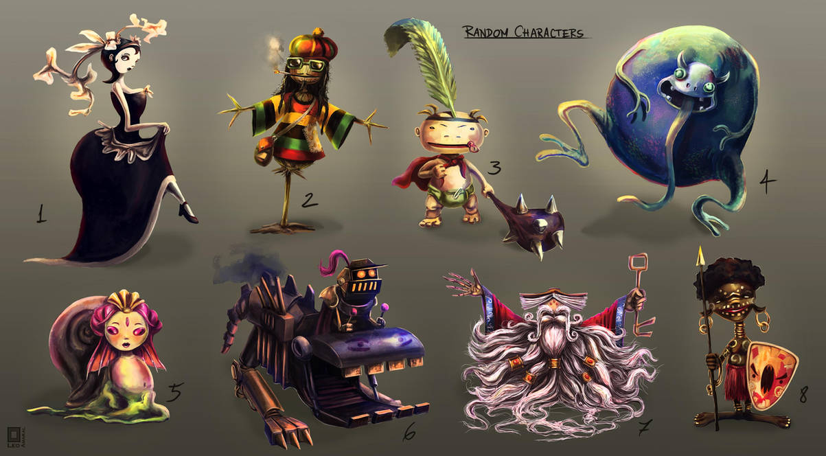 Personnage Random Random Characters by ltramaral on DeviantArt