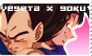 Vegeta X Goku STAMP