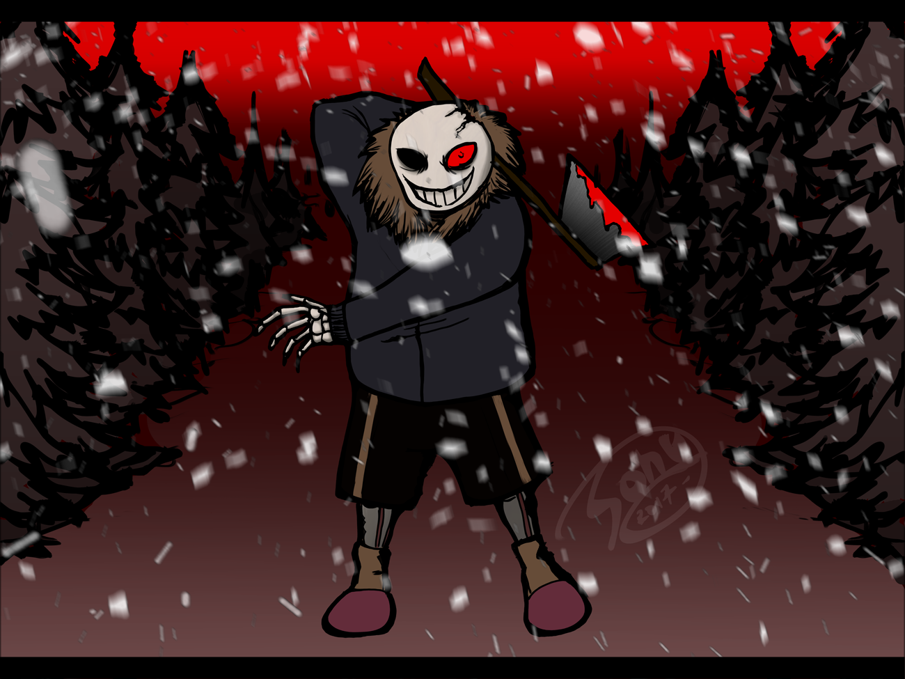 Horror Sans by Irayuune on DeviantArt