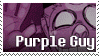 COMMISSION - Purple Guy STAMP by ForeverSonu