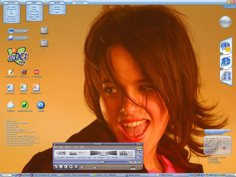 Alizee blue theme 1