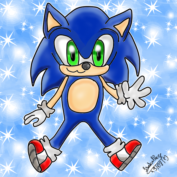 How To Draw Chibi Sonic.