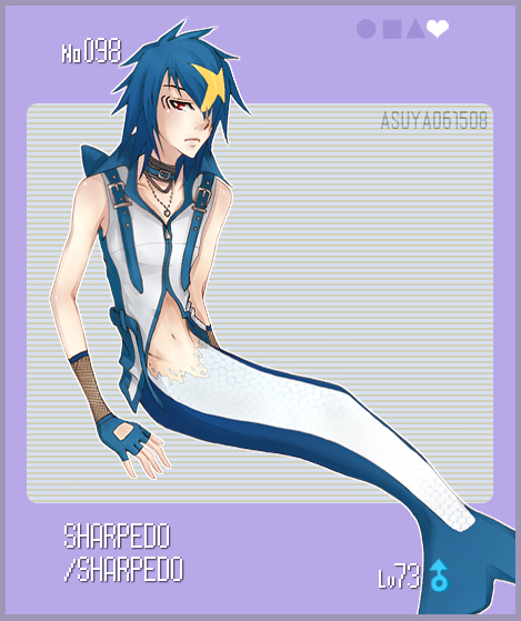 gijinka sharpedo