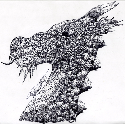 Stipple - Dragon