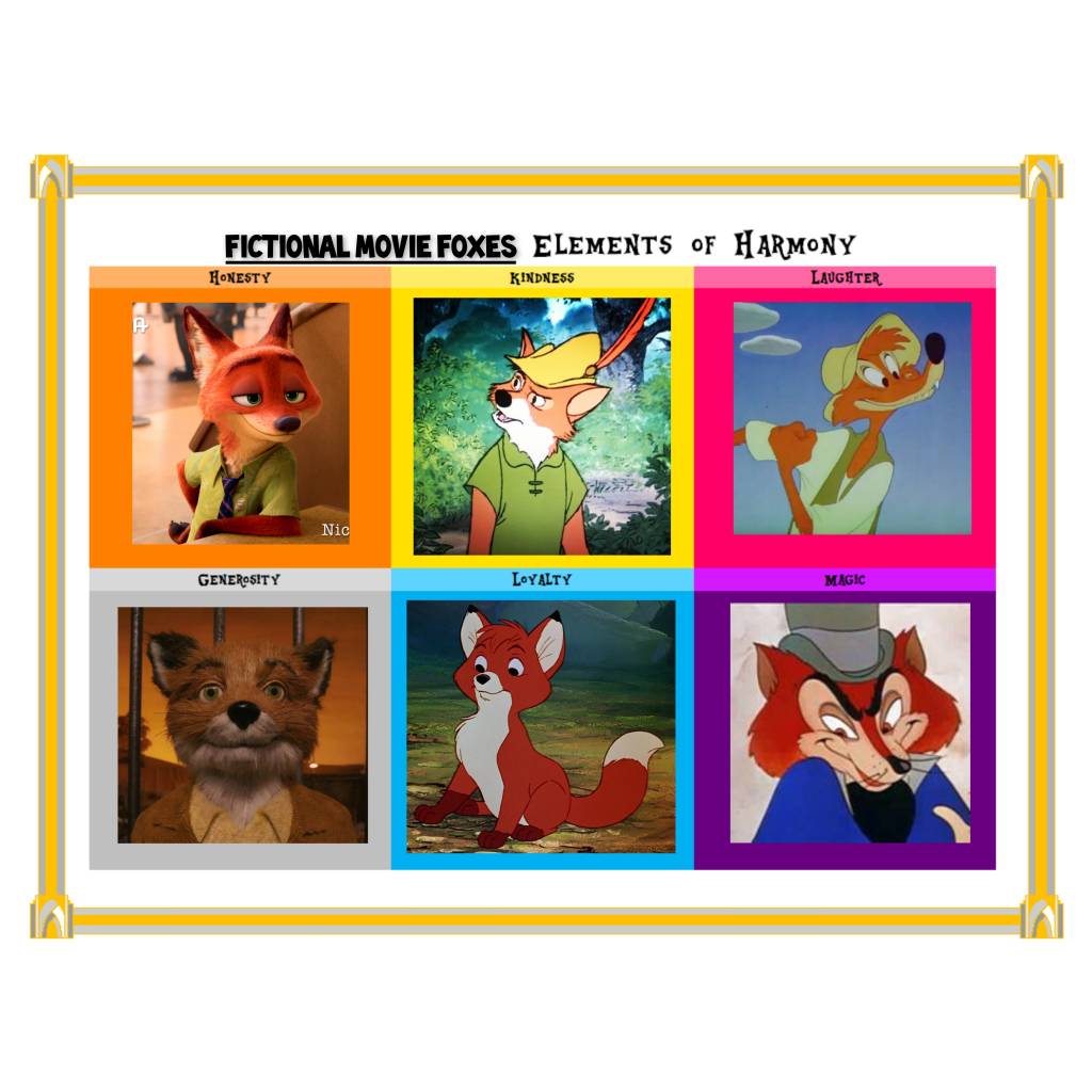 Fictional Fox Fictional Movie Foxes by IanYzabel on DeviantArt