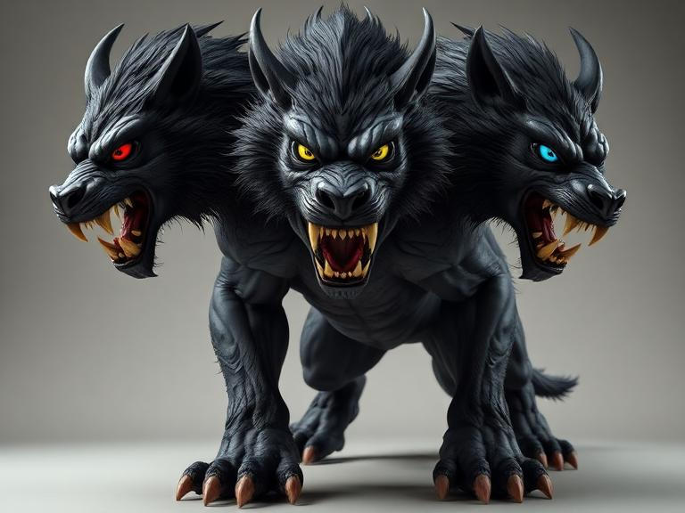 Syberus Wolves Cerberus by Gnoyo on DeviantArt