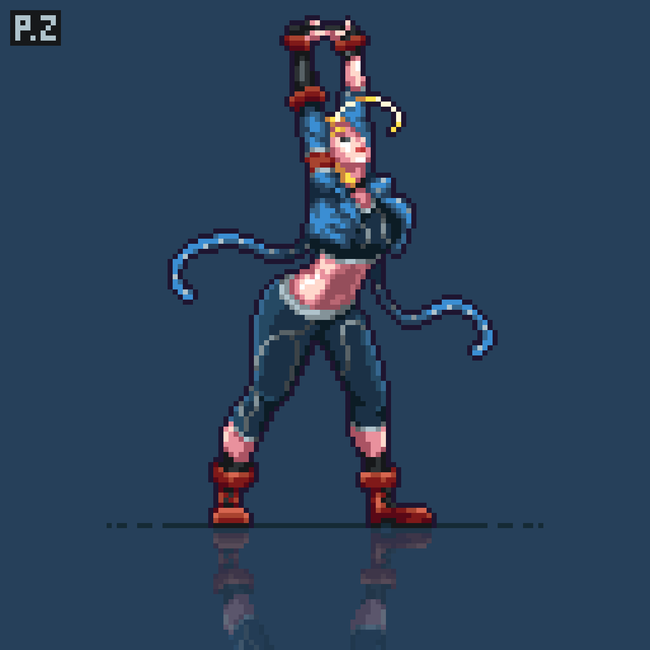 Cammy White fanart Pixel 010 - Illustrations ART street