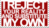 Stamp: Reject