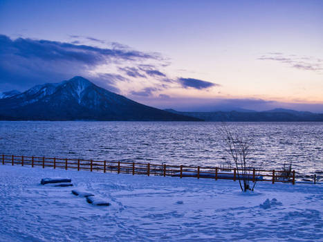 Sunset by the Lake