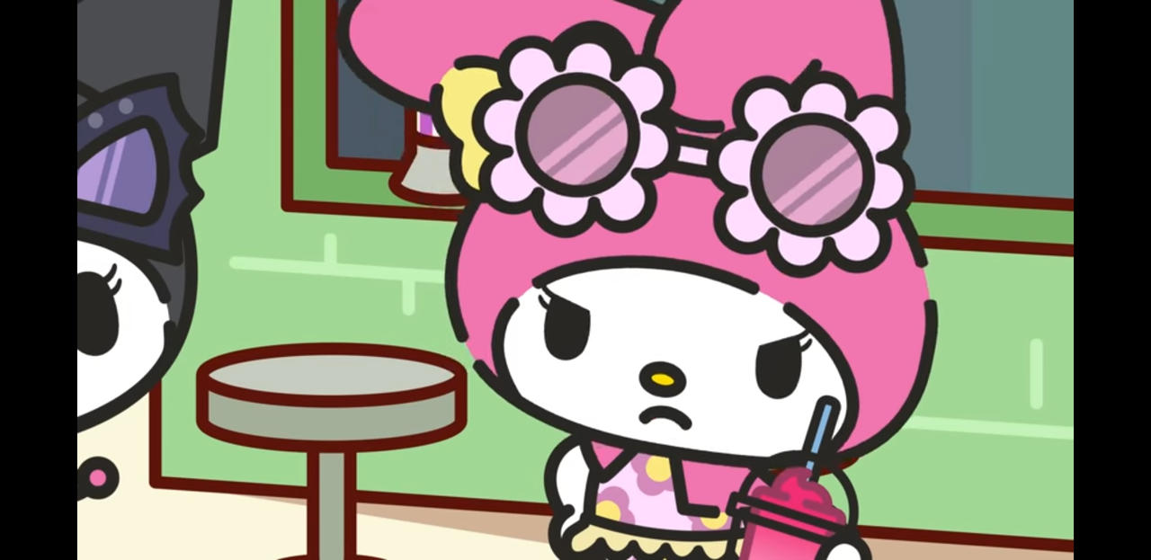 My Melody making a Funny Face by Edserynl on DeviantArt