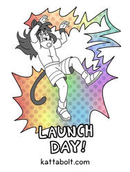 Kattabolt webcomic launch