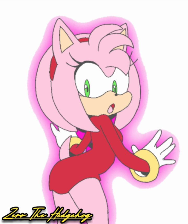 Amy Rose By ~fentonxd On Deviantart So Pretty~ Amy - Nude Sonic Boom Amy  Rose - Free Transparent PNG Download - PNGkey