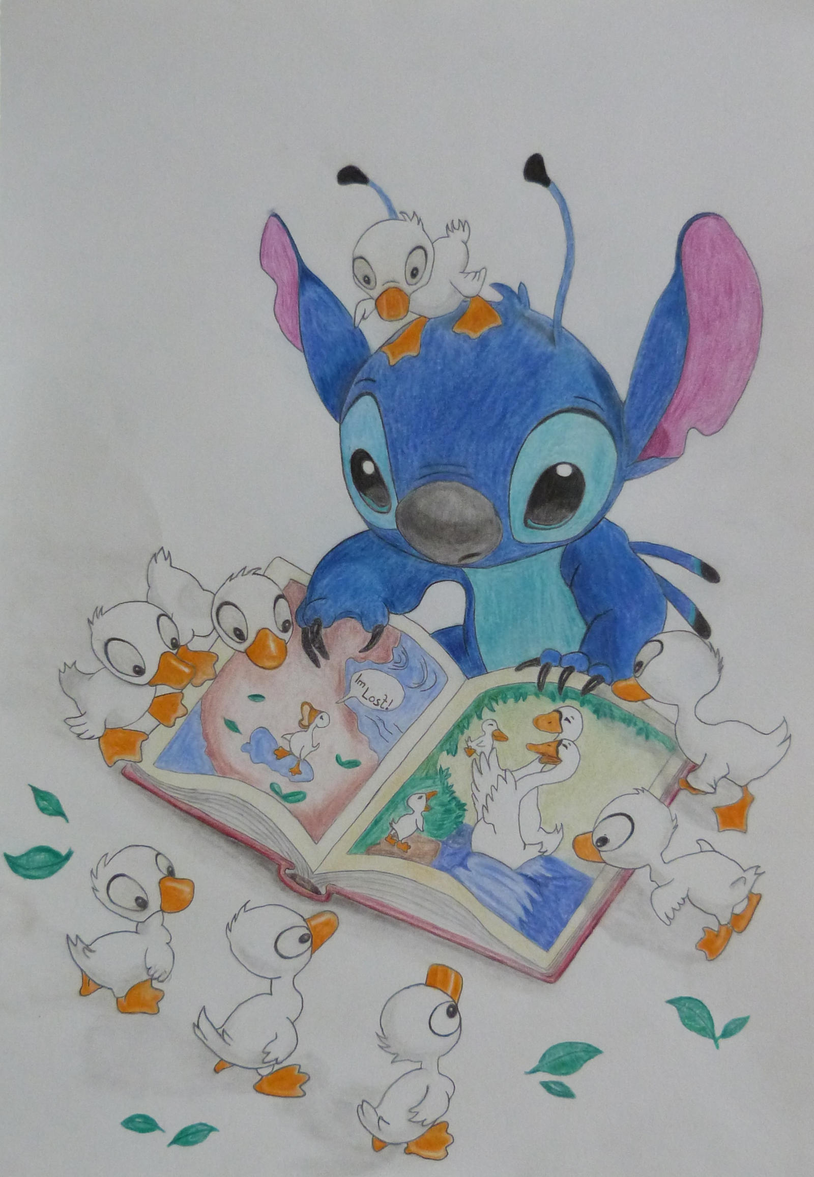 Stitch with Ducks  :-)