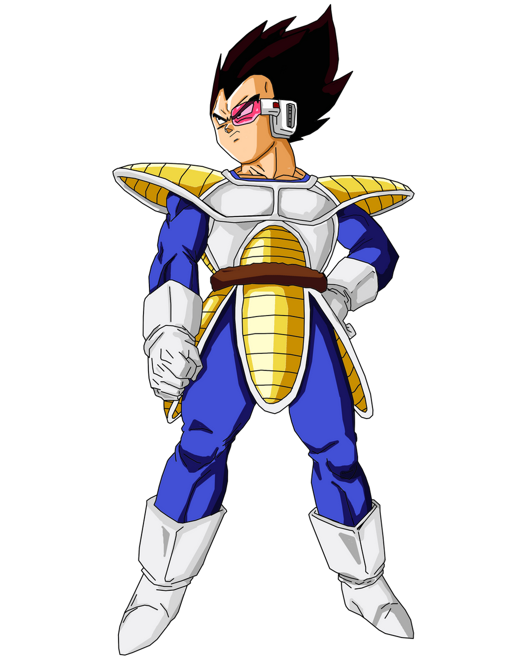 Scouter Vegeta by BrusselTheSaiyan on DeviantArt