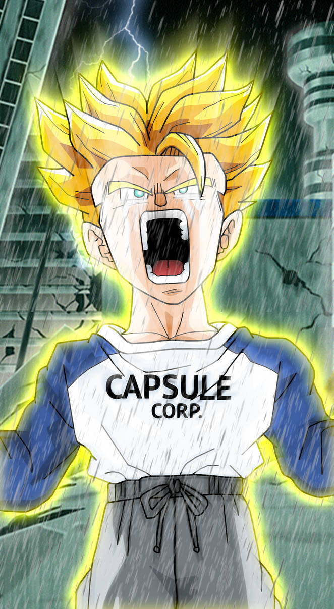 The History of Trunks Poster by BrusselTheSaiyan on DeviantArt
