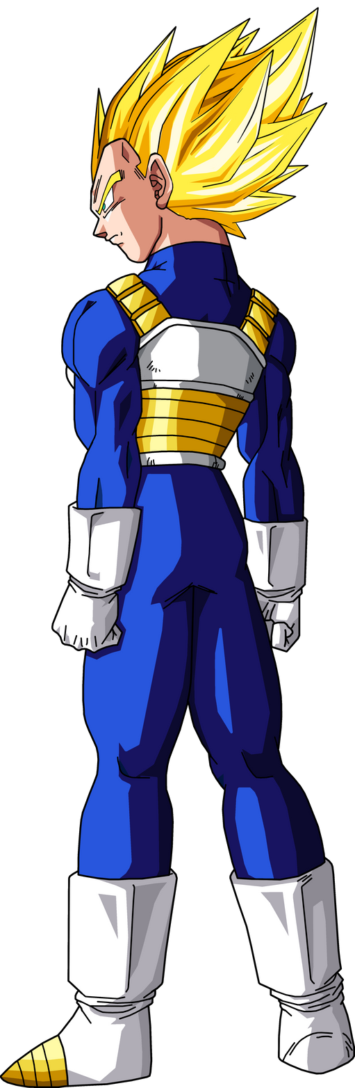 SSJ Vegeta by BrusselTheSaiyan on DeviantArt
