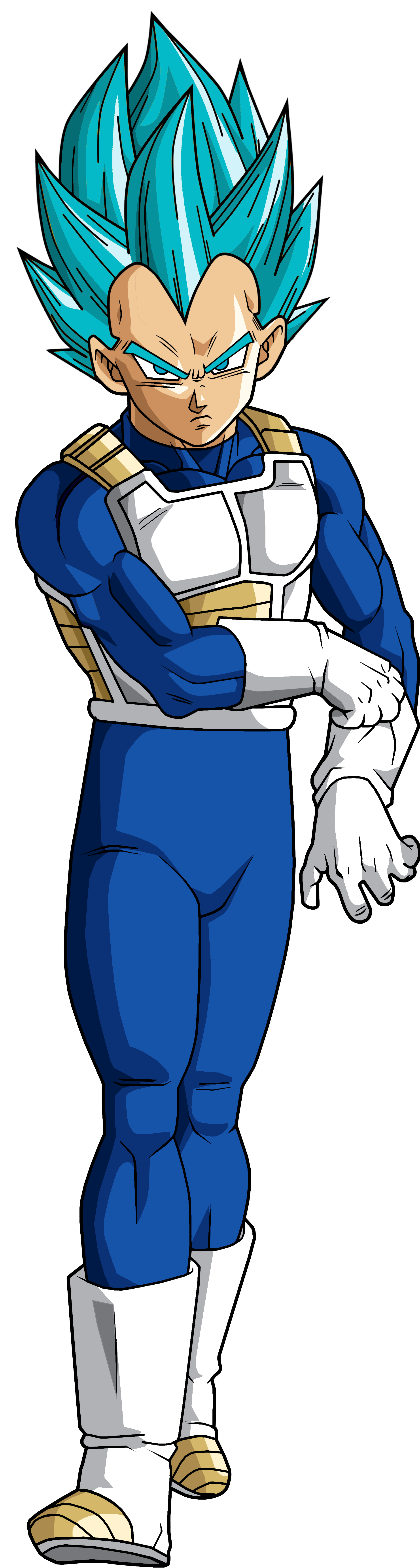 Super Saiyan Blue 2 Vegeta Alt Color by BrusselTheSaiyan on DeviantArt