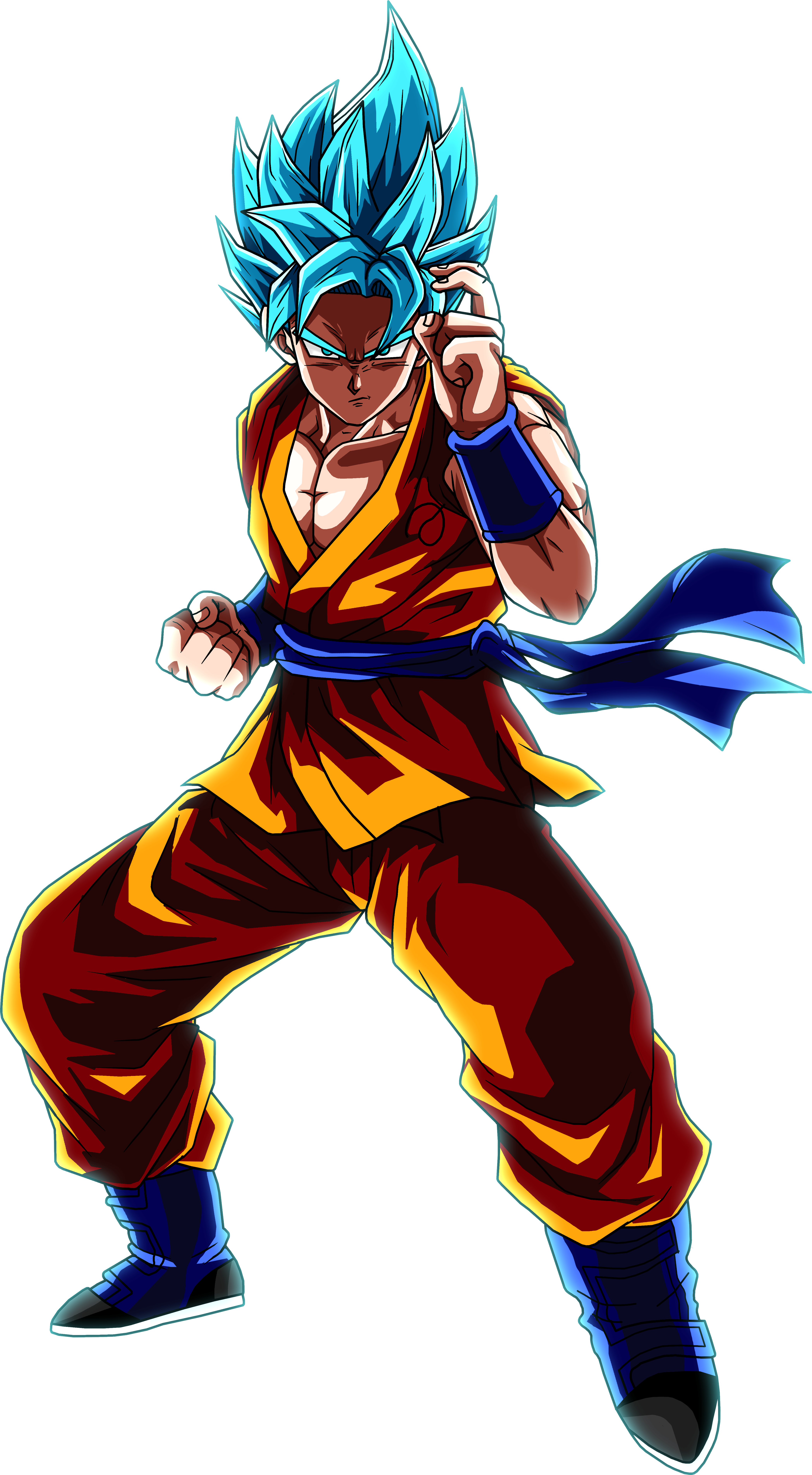 Goku: Super Saiyajin Blue by CELL-MAN on DeviantArt