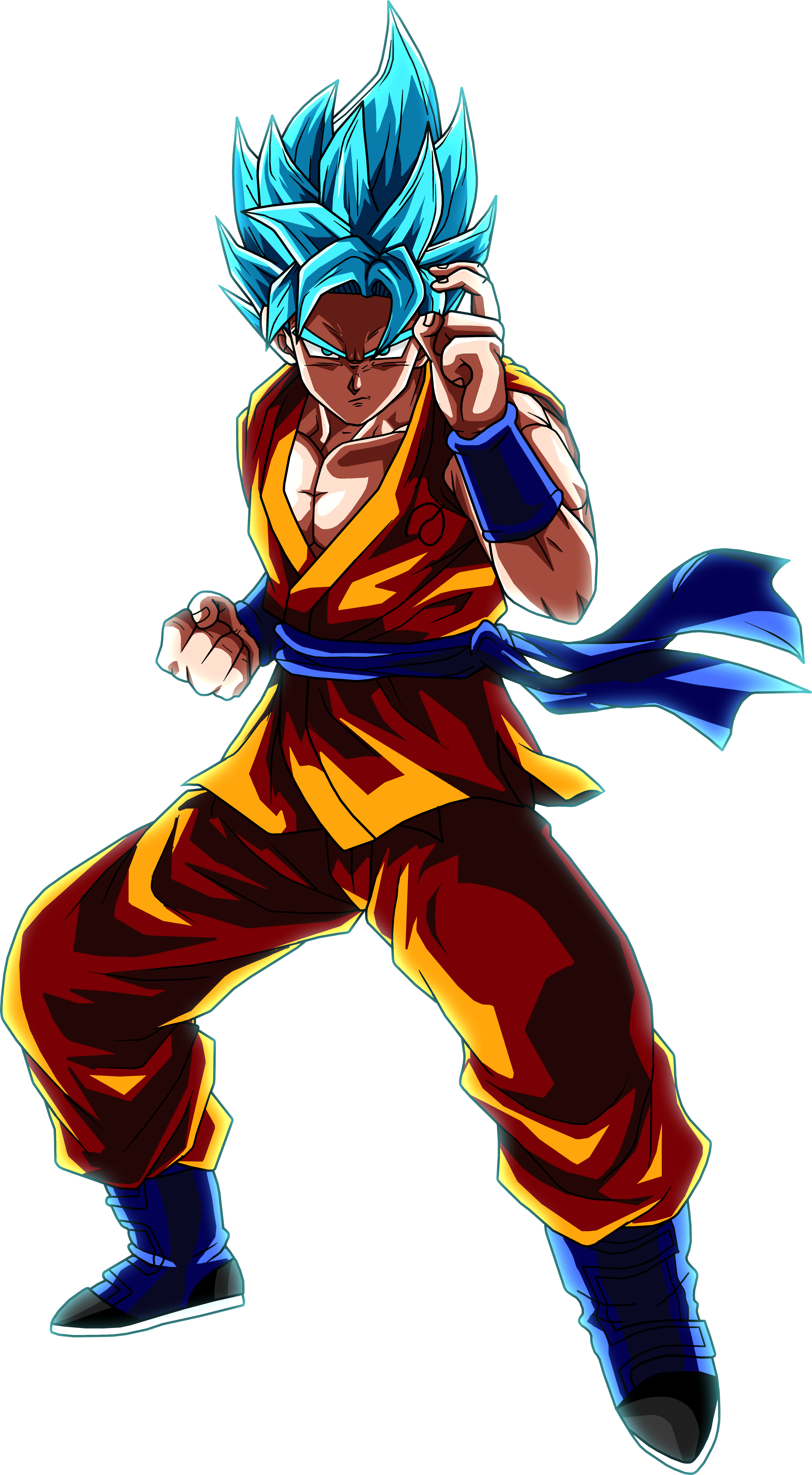 Super Saiyan Blue Goku by BrusselTheSaiyan on DeviantArt Super Saiyan Blue Goku by BrusselTheSaiyan on DeviantArt