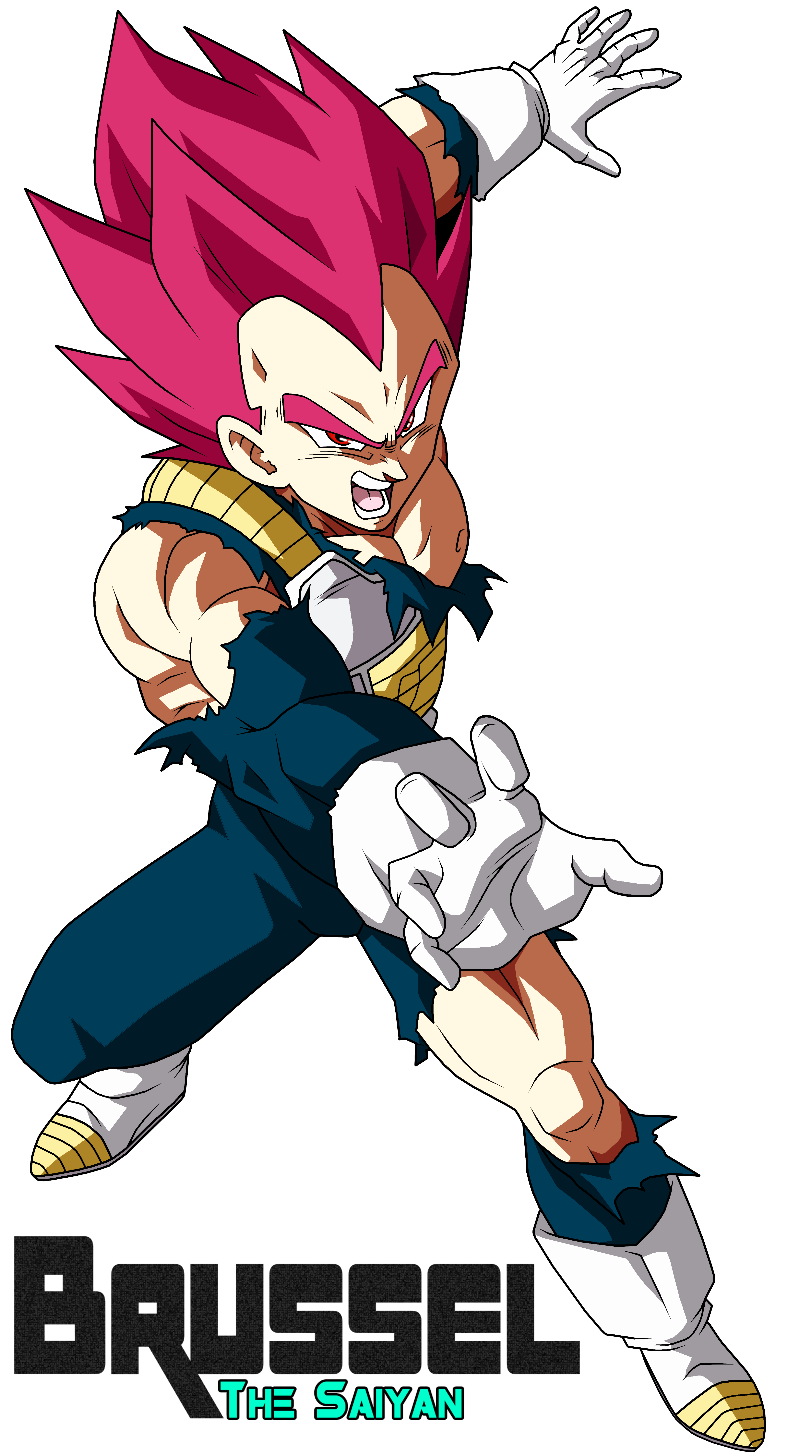 Super Saiyan God Vegeta DBS Broly by BrusselTheSaiyan on DeviantArt
