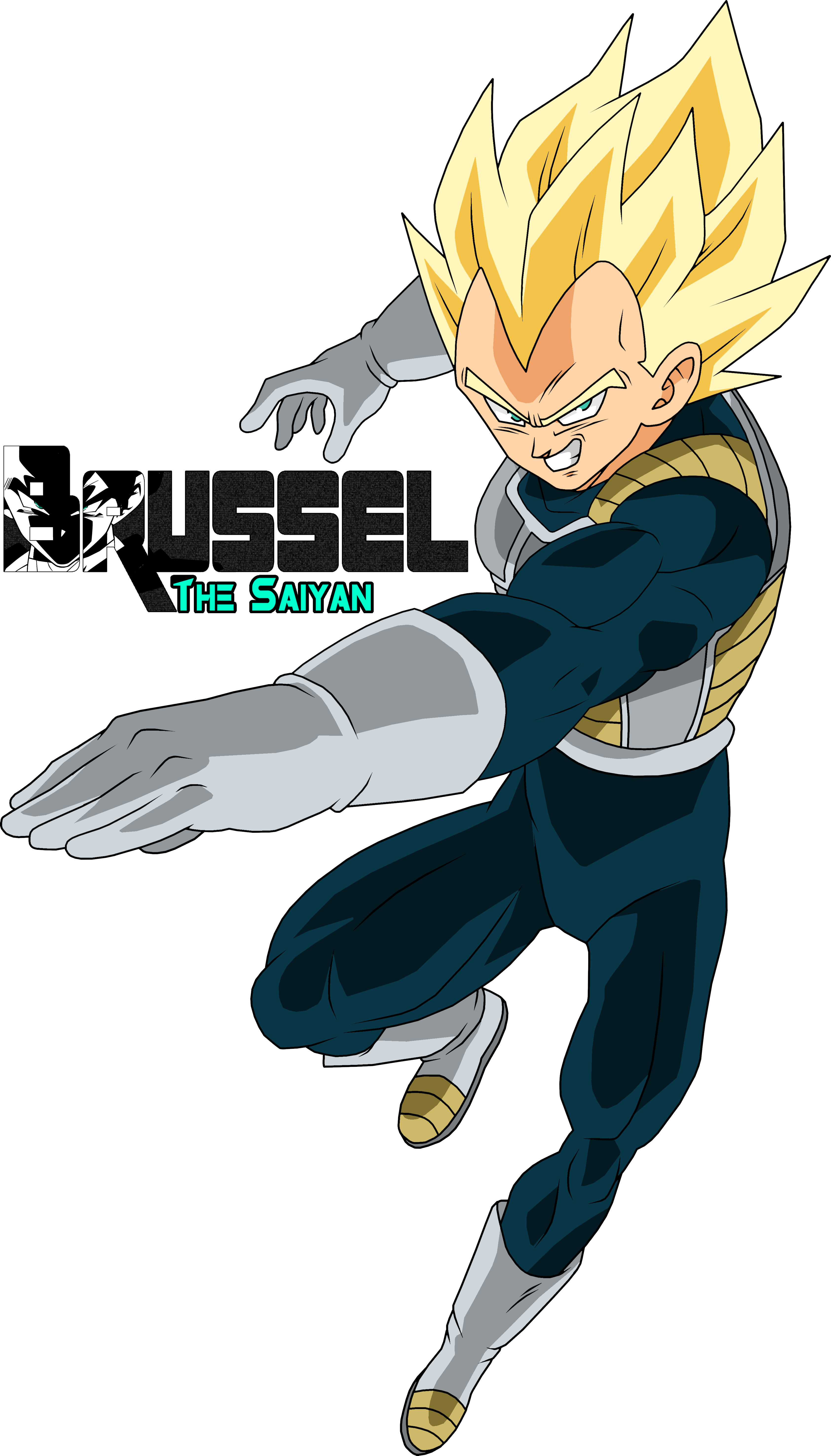 vegeta prince saiyajins by naironkr on DeviantArt