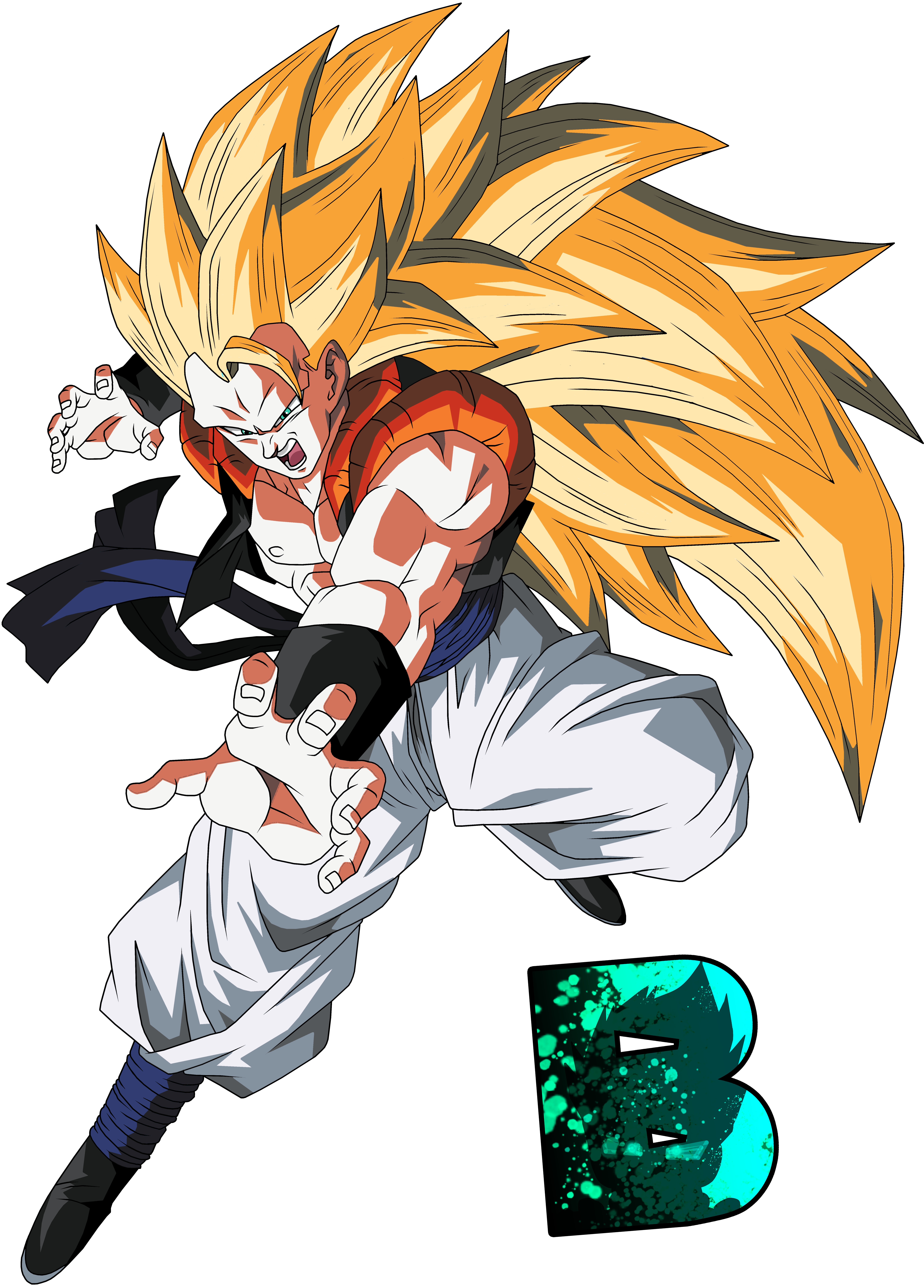 Goku SSJ5 Limit Breaker (My Version) by VectorxD115 on DeviantArt