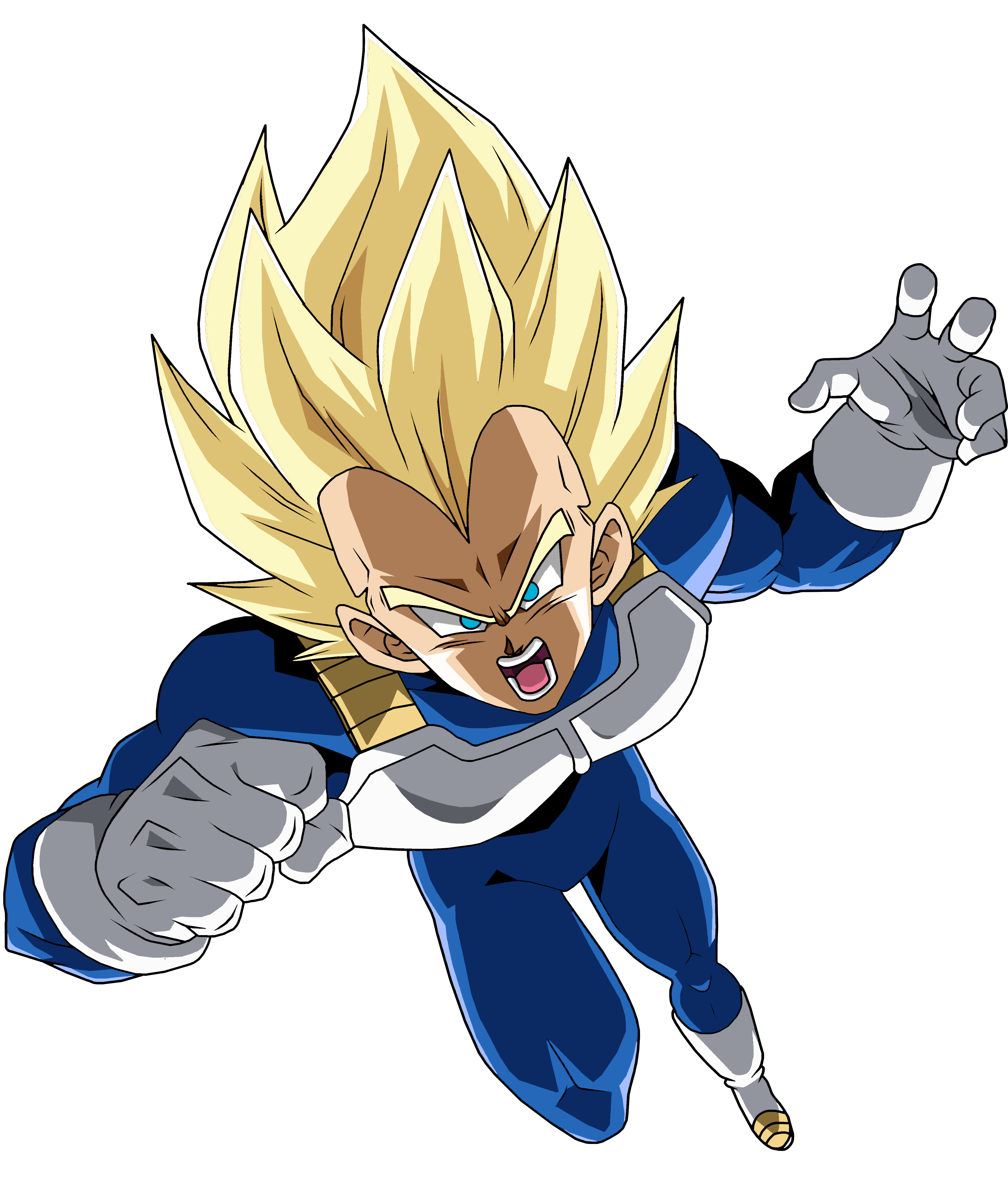 Super Saiyan Blue Vegeta #2 by AubreiPrince on DeviantArt