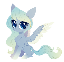 a cute pegasus